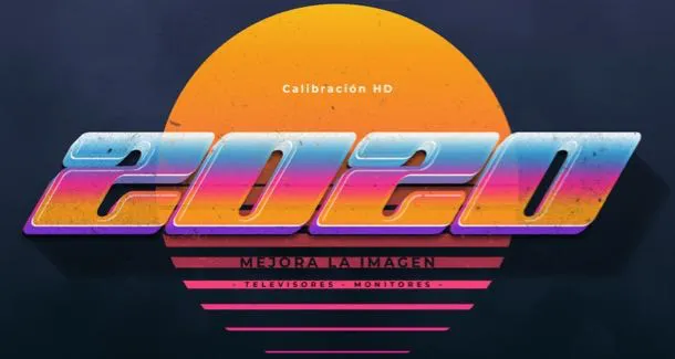 logo retro calibracion hd 2020